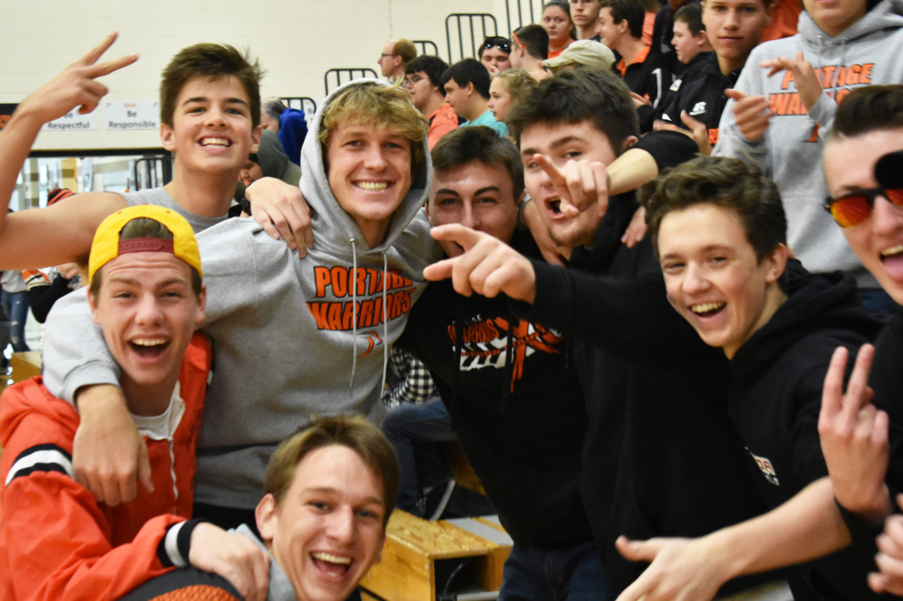 Homecoming camaraderie